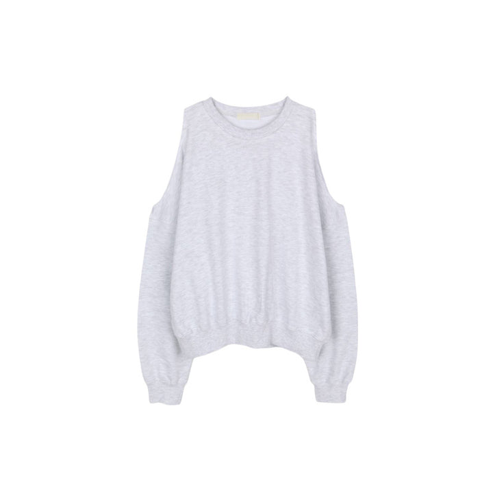 Damen lässiger Cut-Out Pullover Drune