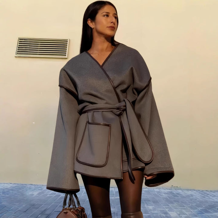 Damen Kimono-Style Überwurf Drune