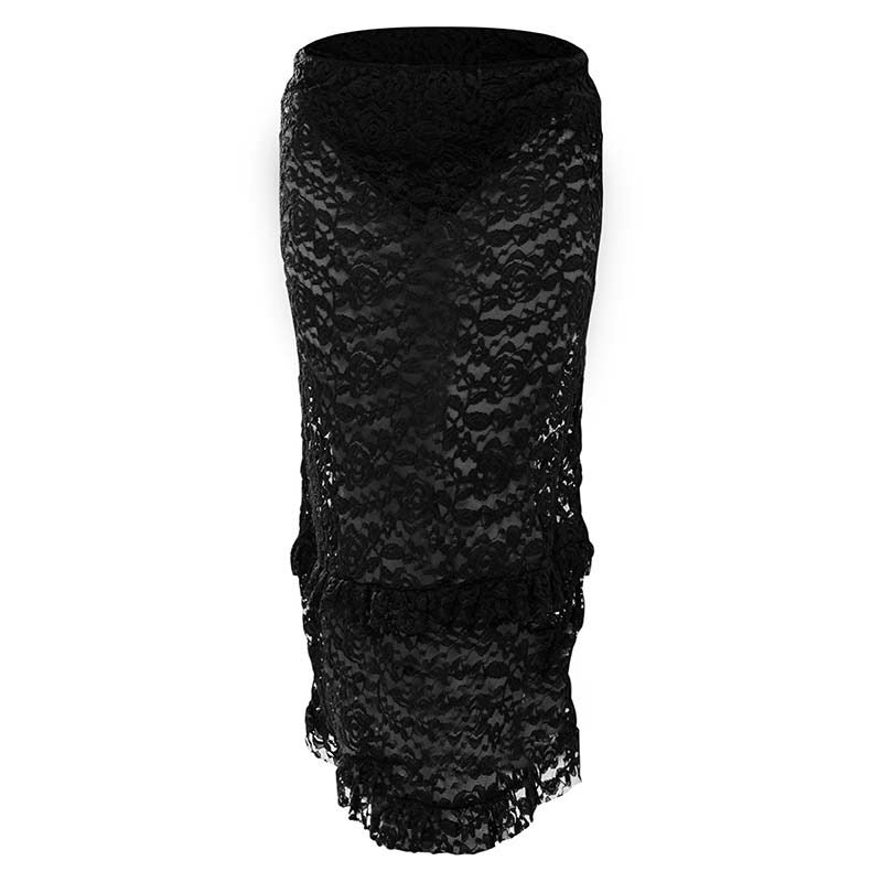 Damen Spitzen Badeanzug Cover-Up Drune
