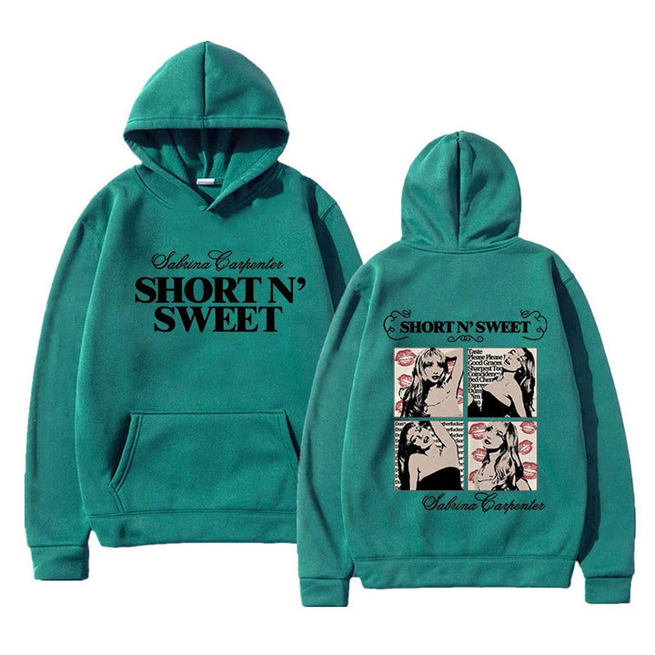 Damen Kapuzenpullover mit kreativem Comic-Design und lässigem Schnitt Drune