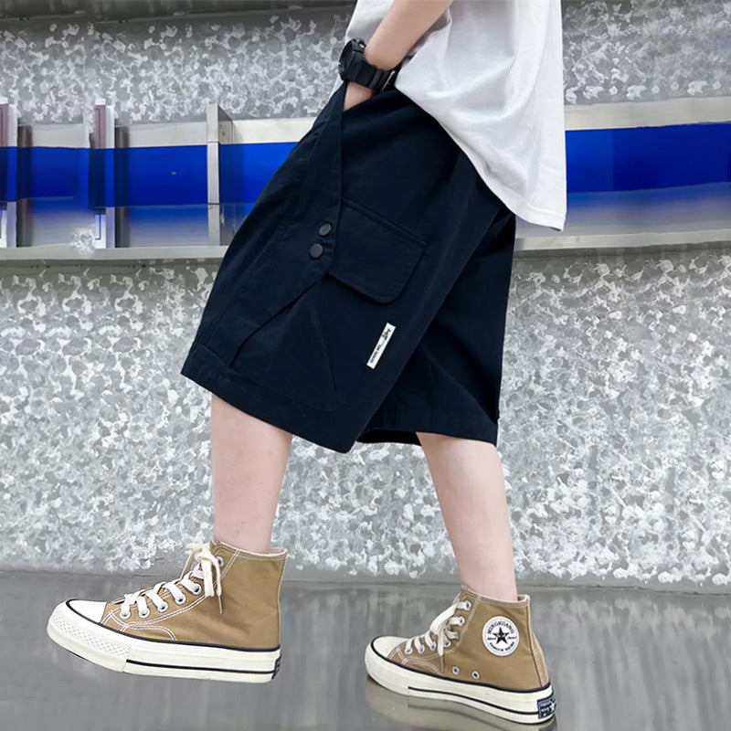 Jungen Cargo-Shorts mit praktischen Seitentaschen Drune