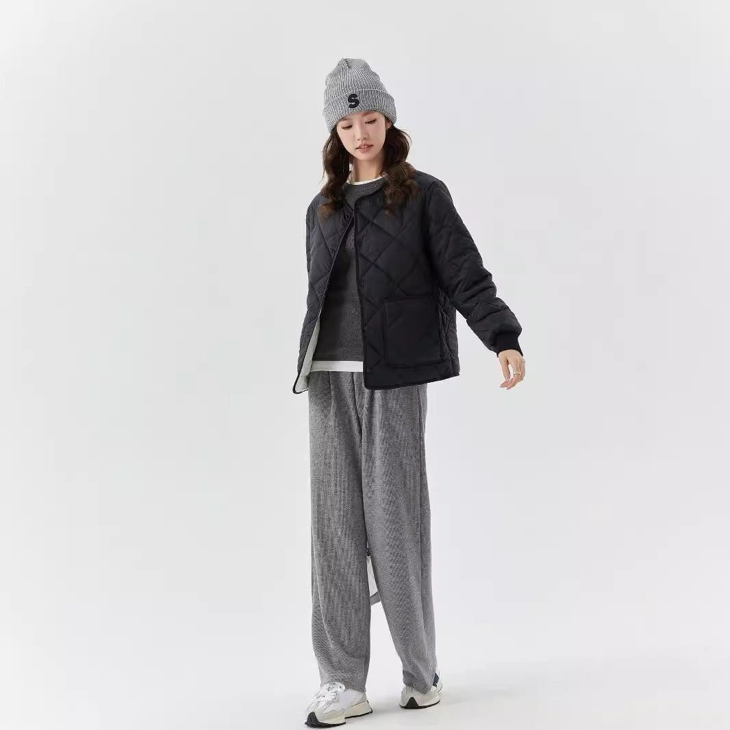 Drune | Must-Have Graue Jacke mit Großen Taschen