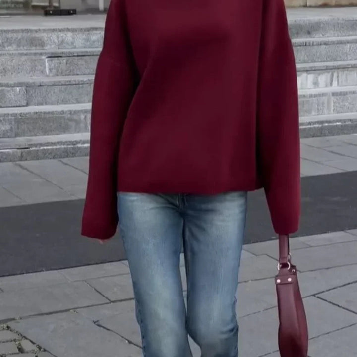 Damen Oversized Pullover Drune