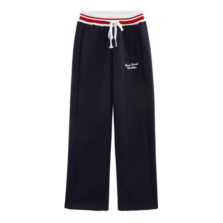 Damen Sportliche Freizeithose mit elastischem Bund und seitlichen Taschen Drune