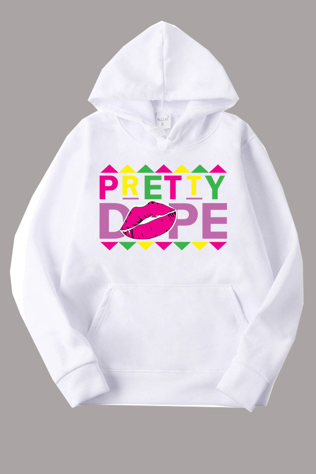 Damen Hoodie mit kreativem Grafikdruck Drune