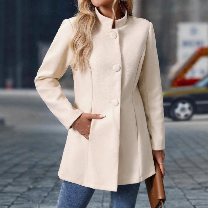 Damen klassischer und eleganter Mantel Drune