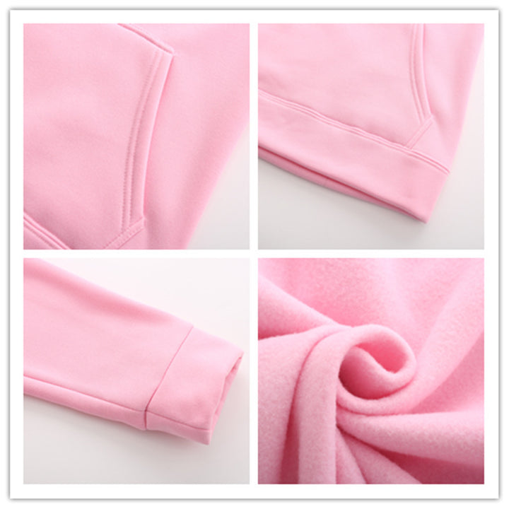 Damen lässiger Kapuzenpullover mit fröhlichem Herzmotiv Drune