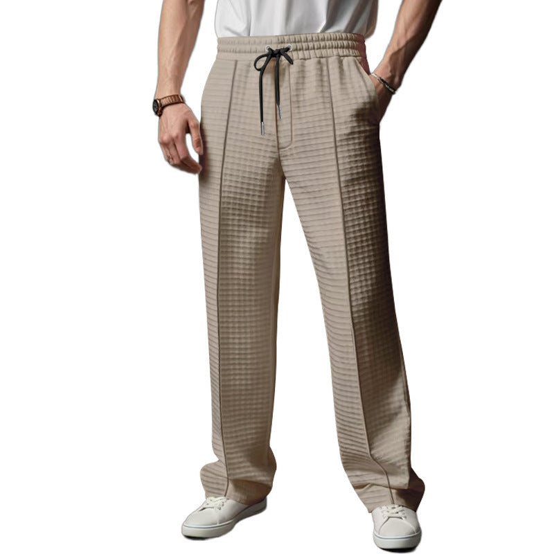 Herren Lässige Sporthose mit komfortablem Kordelzug und atmungsaktivem Gewebe Drune