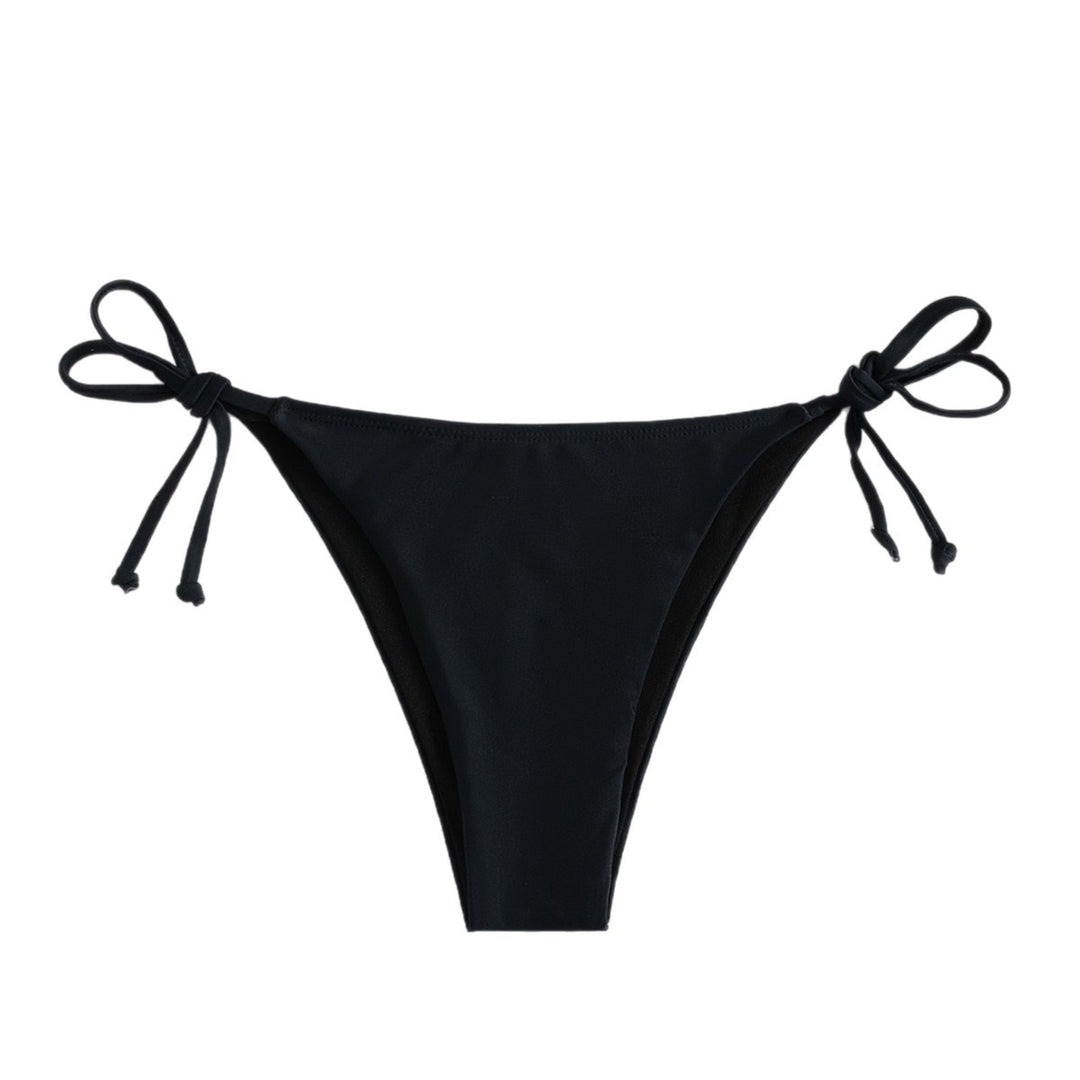 Damen Bikinislip mit verstellbaren Seitenbändern und hohem Beinausschnitt Drune