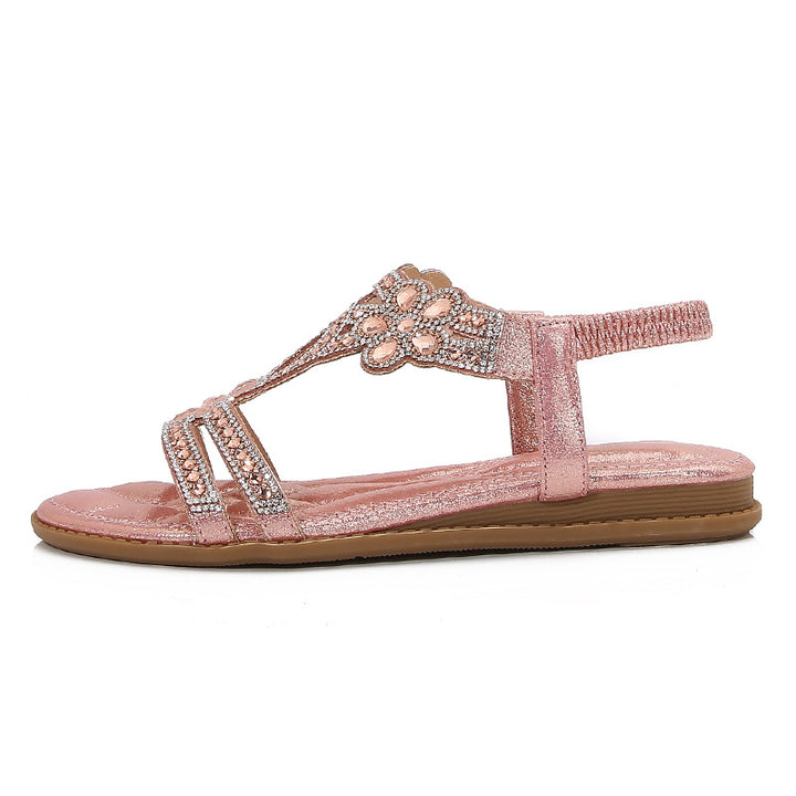 Damen Elegante Riemensandalen mit kunstvollen Details Drune