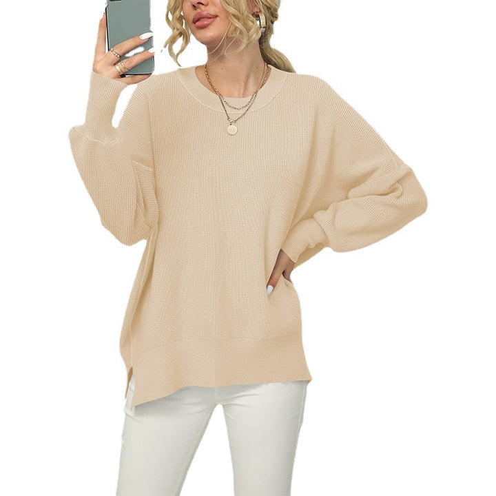 Damen Oversized Strickpullover Drune