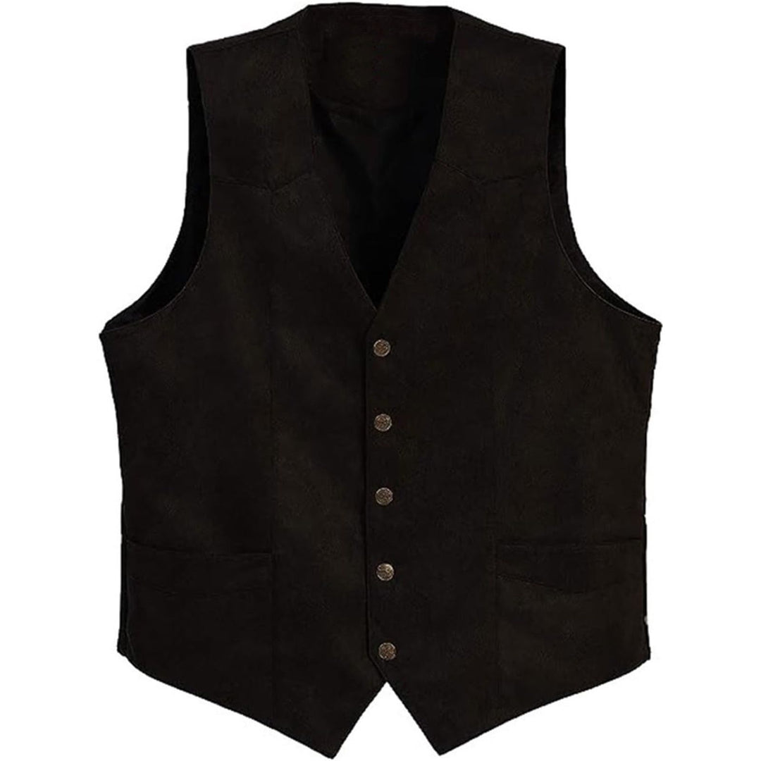 Damen elegante Weste aus hochwertigem Veloursstoff Drune