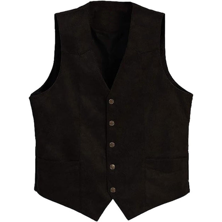 Damen elegante Weste aus hochwertigem Veloursstoff Drune