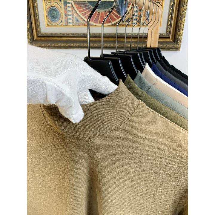 Damen Stehkragen Pullover aus weicher Baumwollmischung Drune