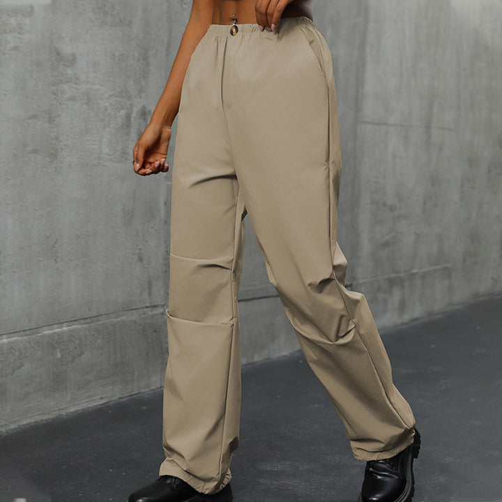 Damen Freizeithose mit elastischem Bund und praktischen Seitentaschen Drune