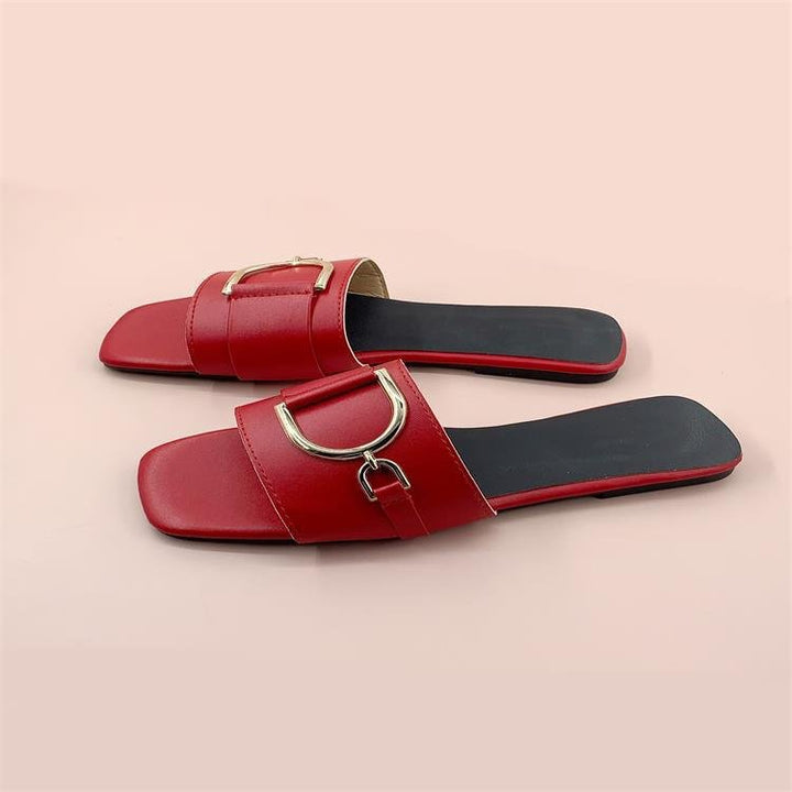 Damen Komfortable Sandalen mit eleganten Schnallen Drune