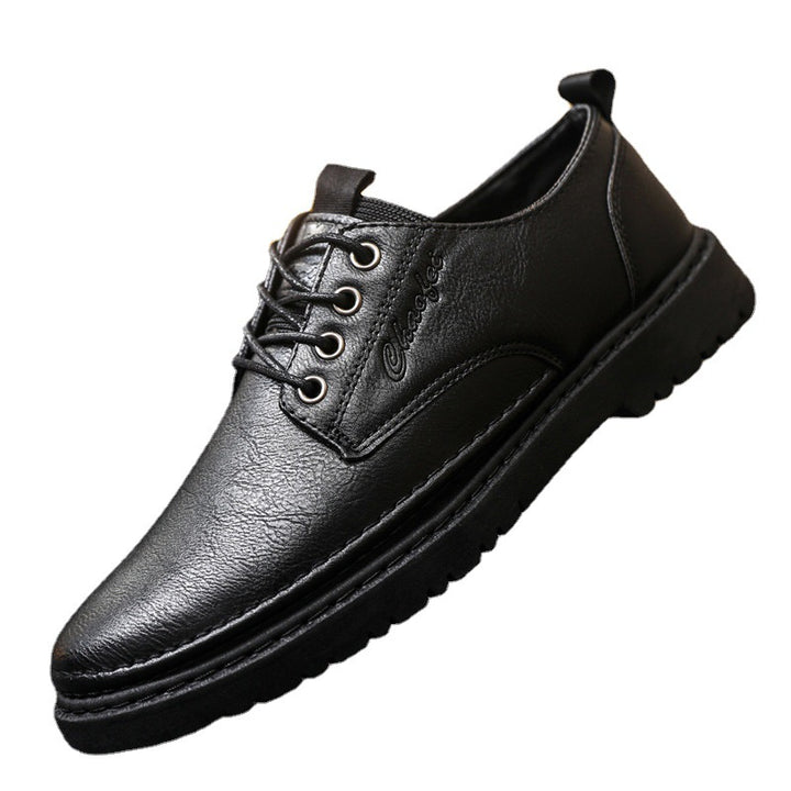 Herren Schnürschuhe mit modernem Obermaterial aus hochwertigem Leder und komfortabler Sohle Drune