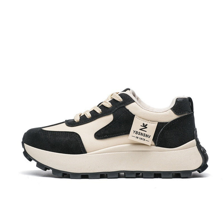 Damen Sportliche Sneaker mit atmungsaktiven Mesh-Einsätzen und dämpfender Sohle Drune