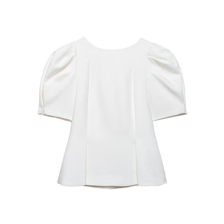 Damenbluse mit Puffärmeln und elegantem Schnitt Drune