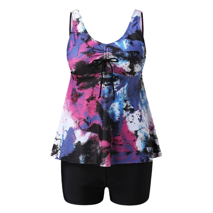Damen Sportliches Tanktop mit verstellbarem Kordelzug Drune
