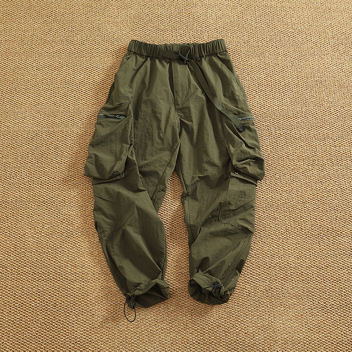 Herren Cargo-Hose mit praktischen Taschen und elastischem Bund Drune