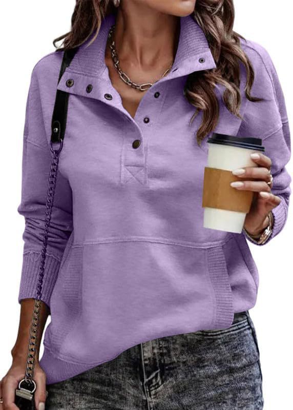 Damen urbaner sportlicher Pullover Drune