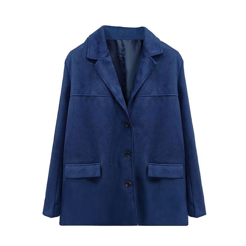 Damen Blazerjacke aus weich strukturierter Mikrofaser Drune
