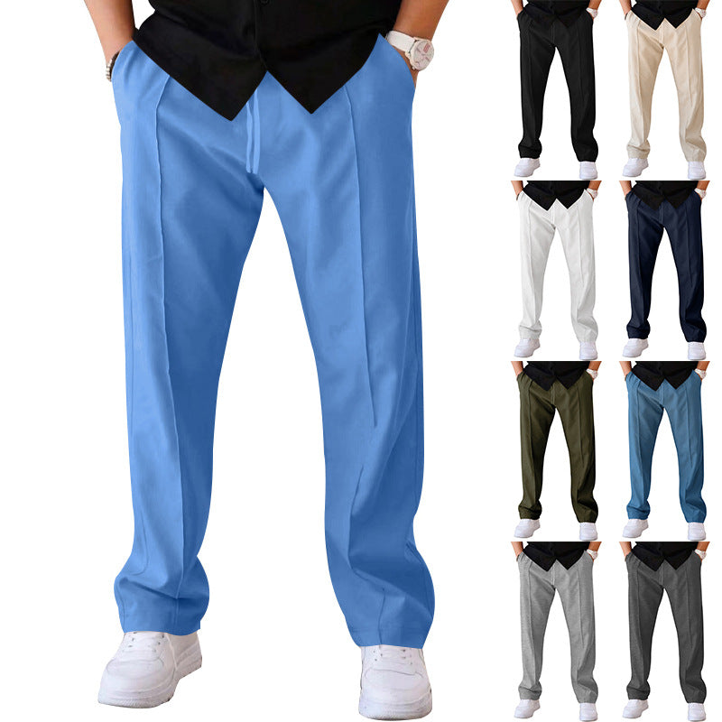 Herren Bequeme Sweatpants mit eleganter Optik und seitlichen Eingrifftaschen Drune
