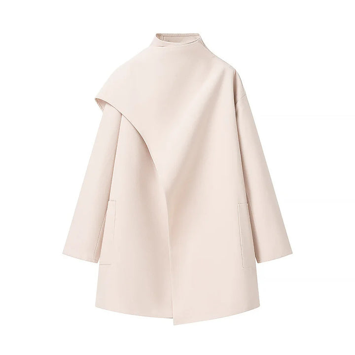 Damen Modische Übergangsjacke mit asymmetrischem Schnitt Drune