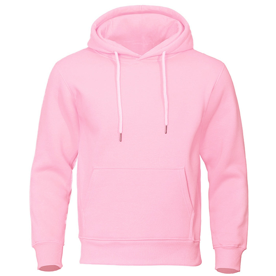 Unisex Premium-Kapuzenpullover mit extra hohem Kragen, Kängurutasche und gebürstetem Innenfutter Drune
