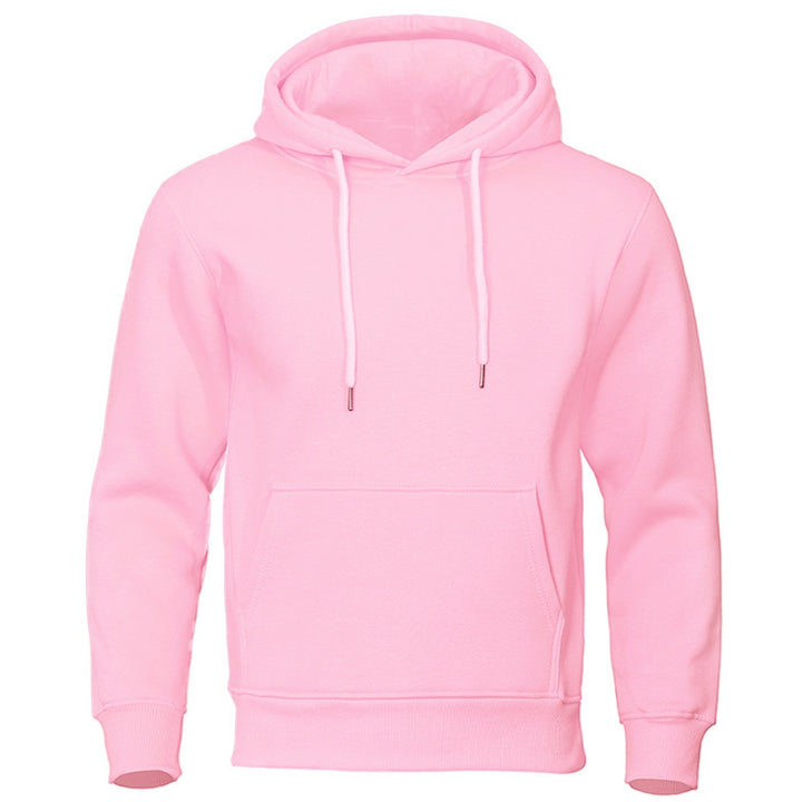 Unisex Premium-Kapuzenpullover mit extra hohem Kragen, Kängurutasche und gebürstetem Innenfutter Drune