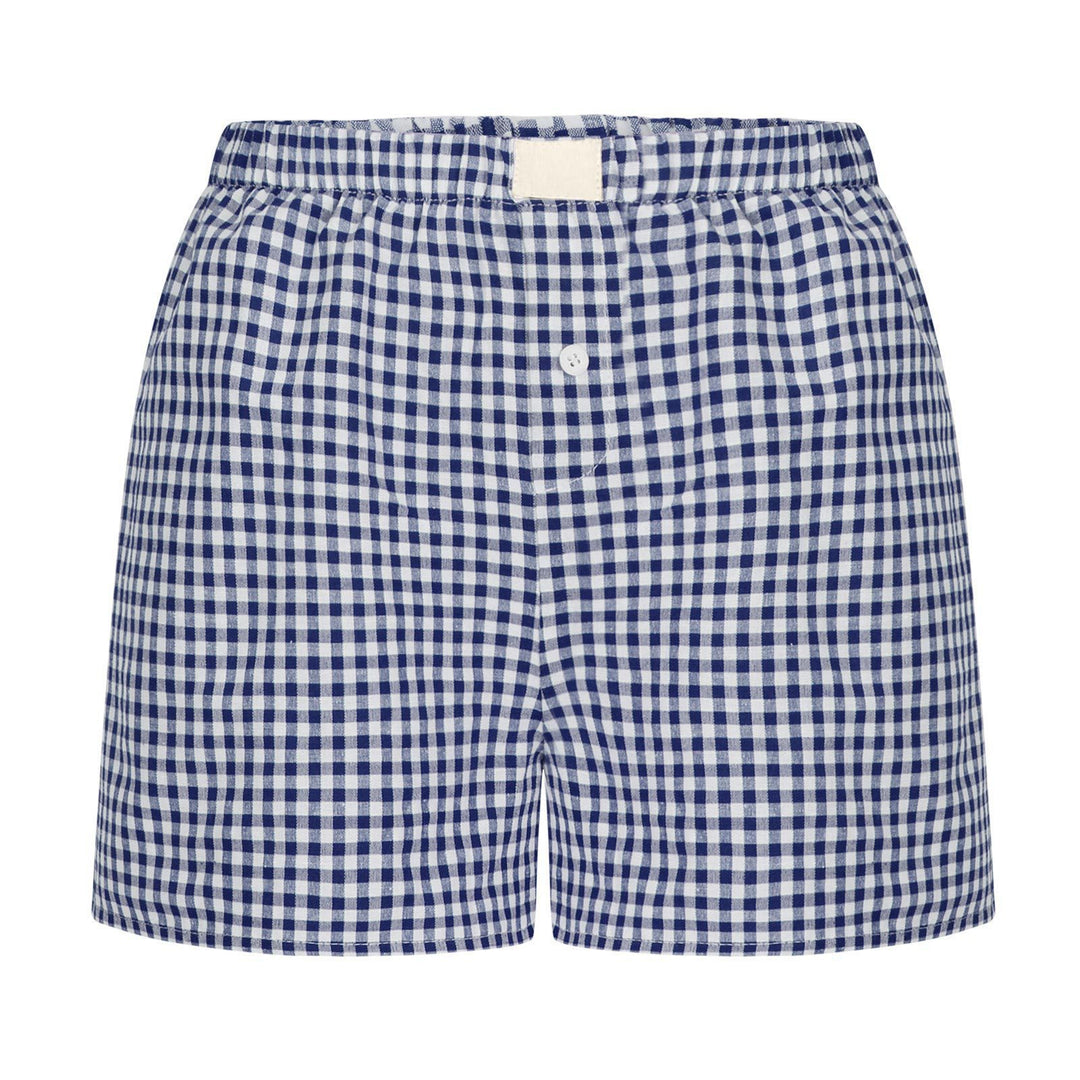 Damen lässige Karohose Drune