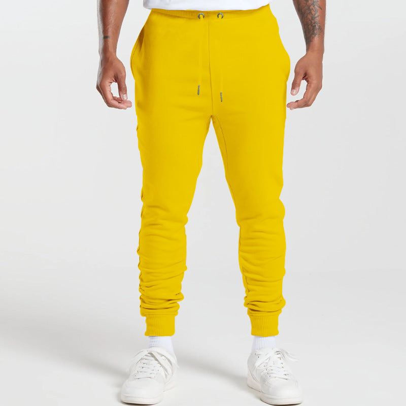 Herren Sportsweatpants mit gestreifen elastischen Bündchen und praktischen Seitentaschen Drune