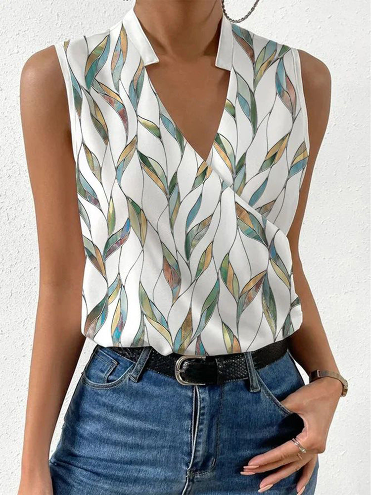 Damen schnittiges Sommeroberteil Drune