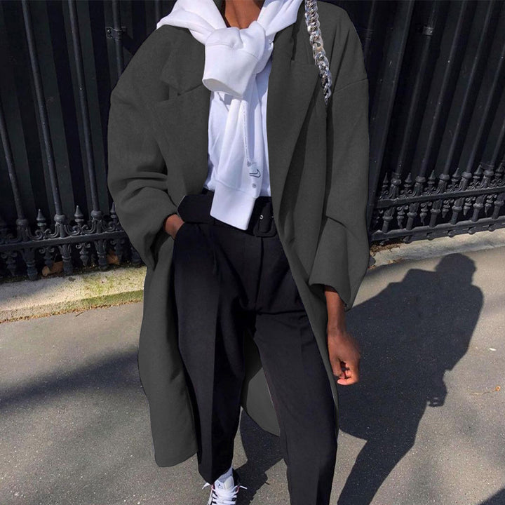 Damen Oversized Mantel im eleganten Design Drune