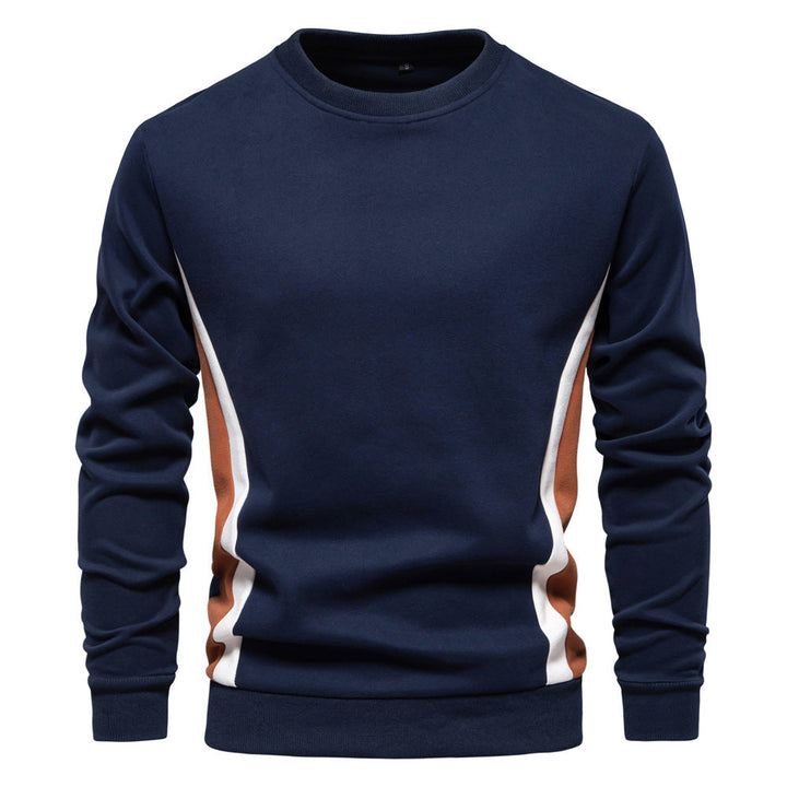 Herren Freizeit-Sweatshirt mit modernem Farbblockdesign Drune