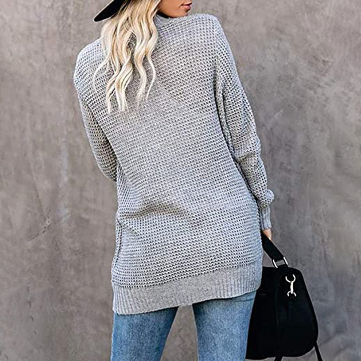 Damen Strickjacke mit weitem Schnitt und praktischen Taschen Drune