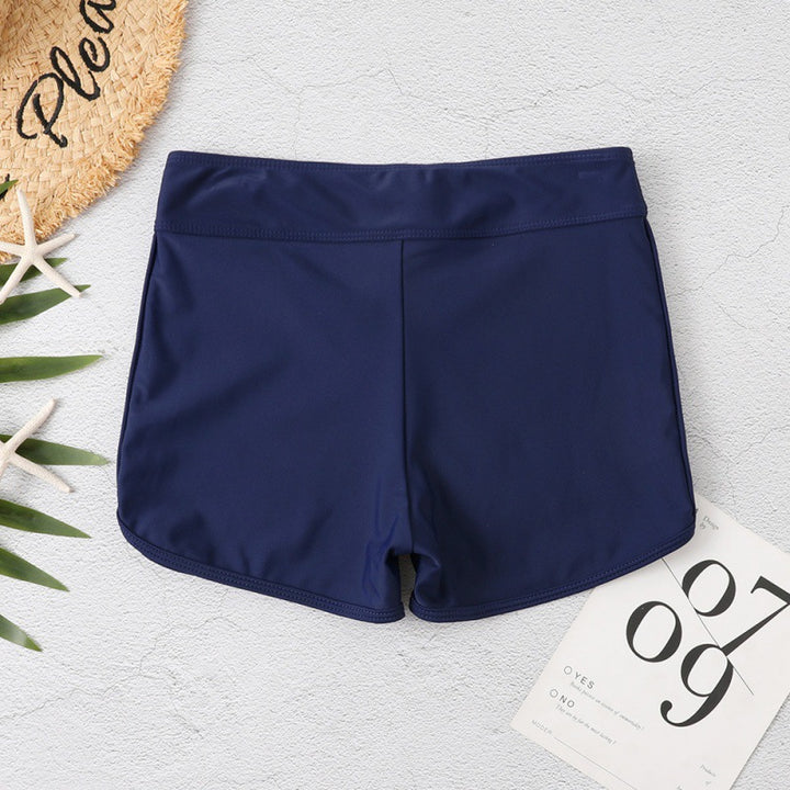 Damen Schwimmshorts mit hohem Bund und sportlichem Schnitt Drune