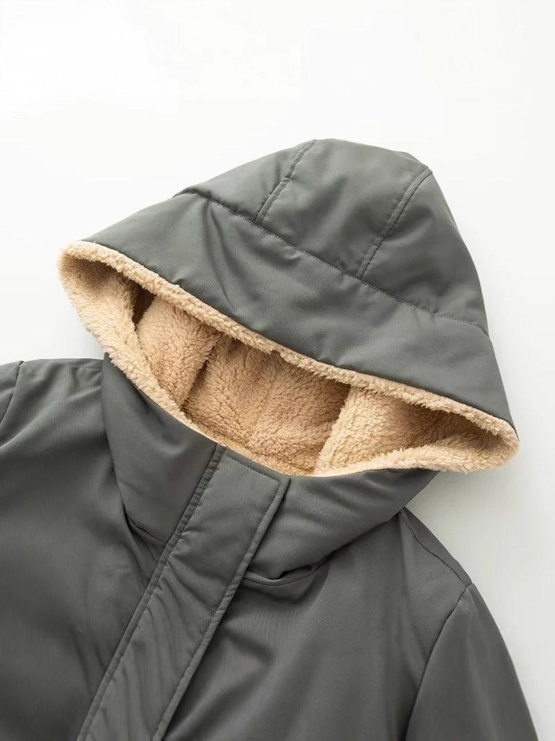 Damen Übergangsjacke mit kuscheligem Innenfutter und praktischen Taschen Drune