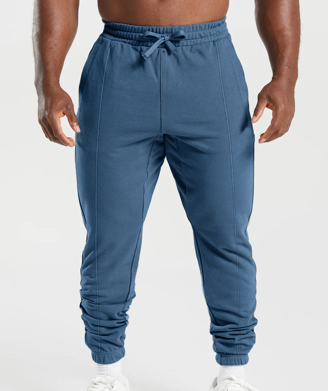 Herren Sportliche Jogginghose mit elastischem Bund und seitlichen Taschen Drune