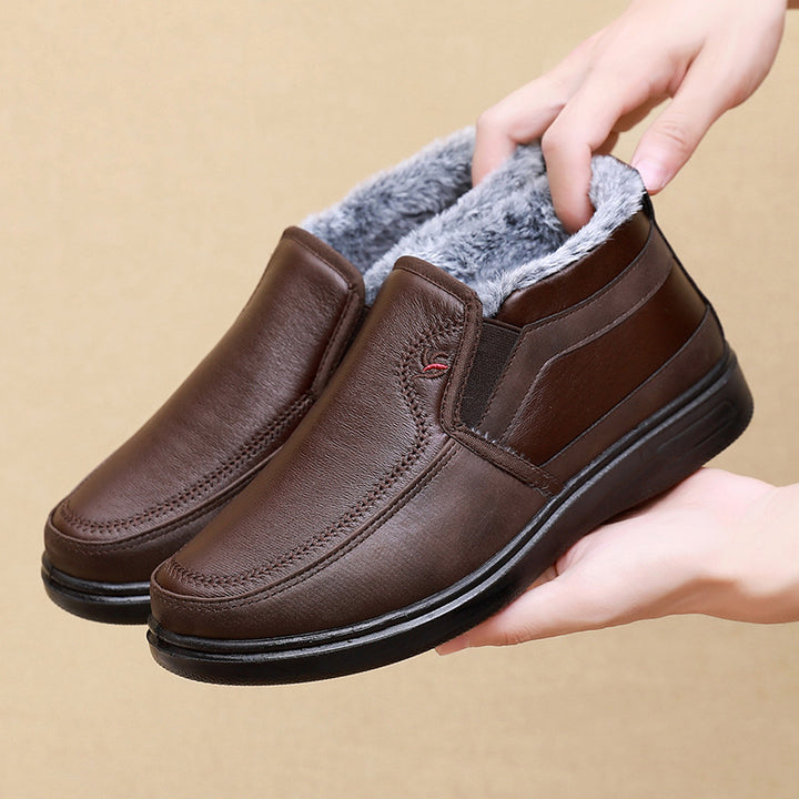 Herren warme Winterstiefel mit weichem Innenfutter Drune