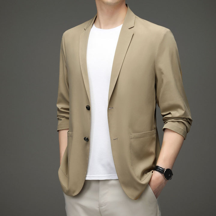 Herren modischer Blazer mit elastischem Material und stilvollen Details Drune