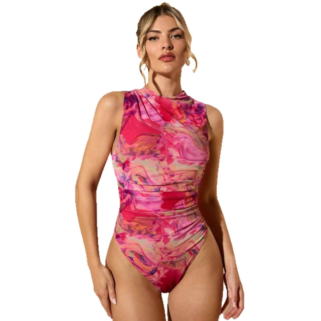 Damen Badeanzug mit hochgeschlossenem Design von Drune