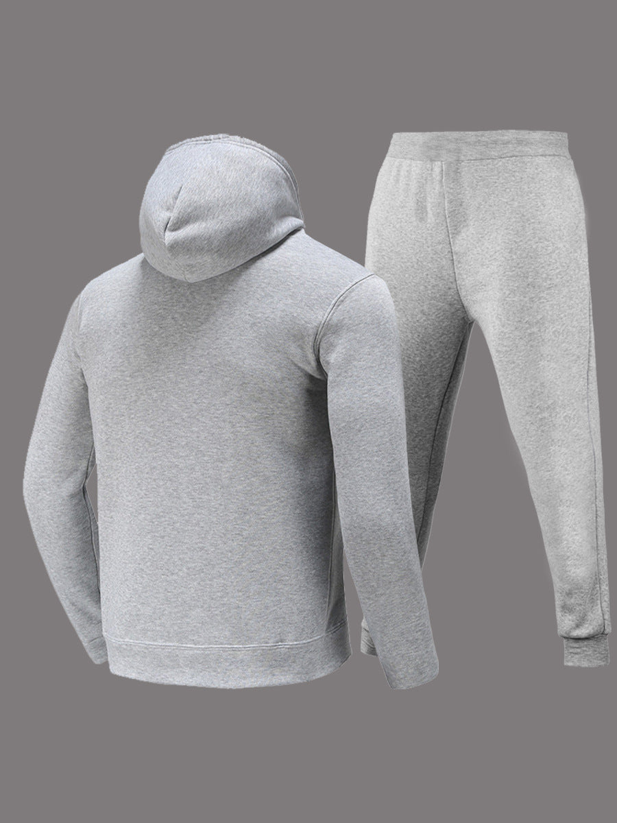 Damen Sportliches Hoodie und Jogginghose Set mit kreativem Aufdruck Drune