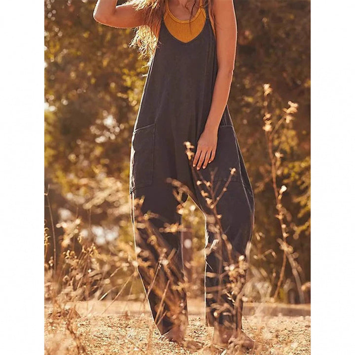 Damen Overall mit lässigem Schnitt und praktischen Taschen Drune