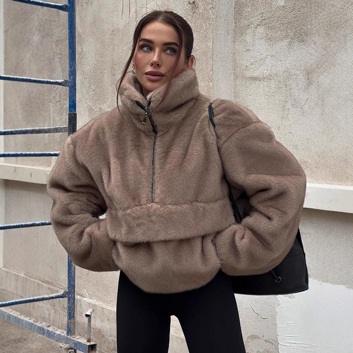 Damen Kuschelige Steppjacke Drune