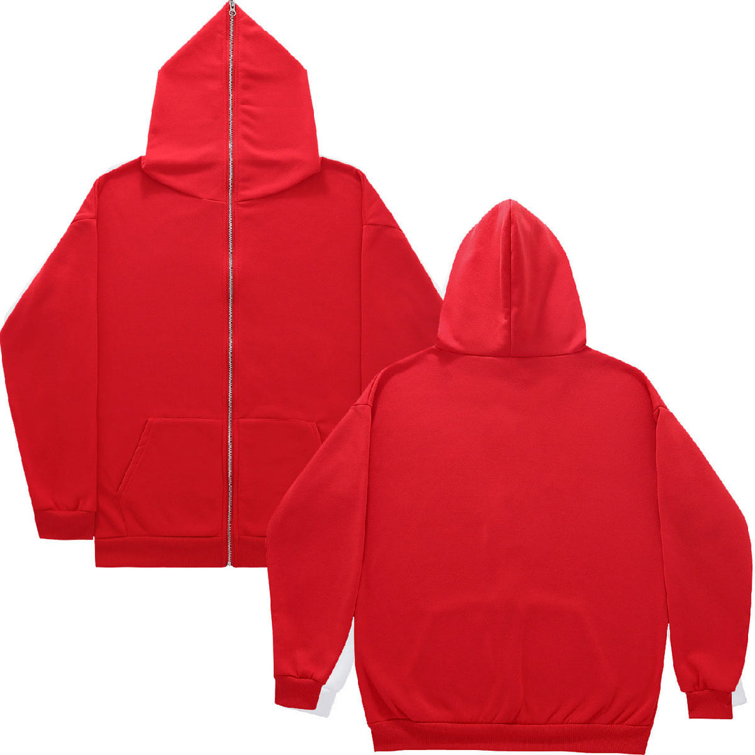 Damen Freizeit Hoodie mit Reißverschluss und praktischen Seitentaschen Drune