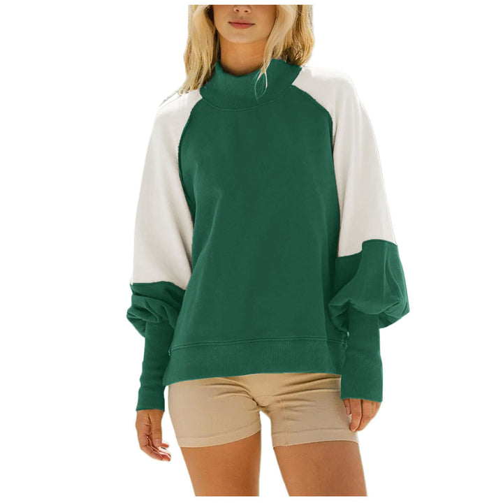 Damen sportlicher Sweatshirt mit Raglanärmeln Drune