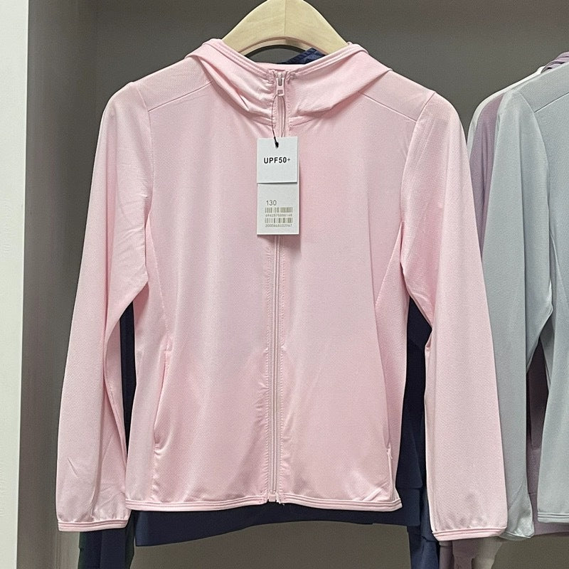 Damen funktionale Kapuzenjacke mit atmungsaktiver Netzstruktur Drune