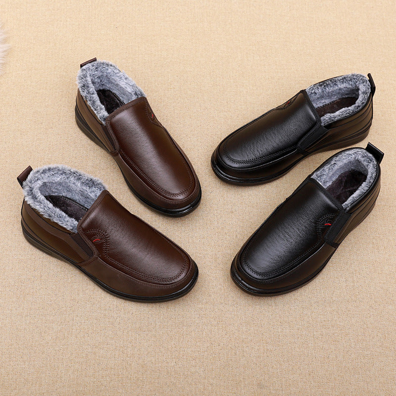 Herren warme Winterstiefel mit weichem Innenfutter Drune
